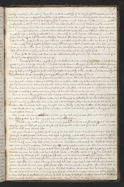Blessing to Joseph Smith Sr. and Lucy Mack Smith, 1835
