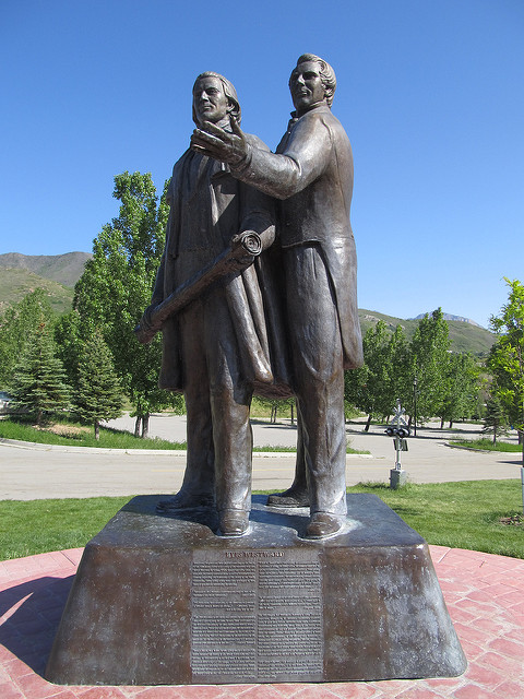 Joseph Smith and Brigham Young